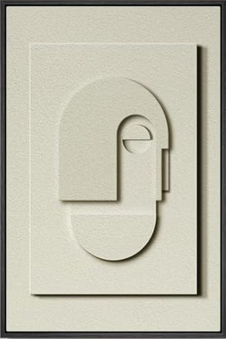 Large 3D Textured Framed - Abstract Wall Art