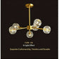 Chandelier Gold