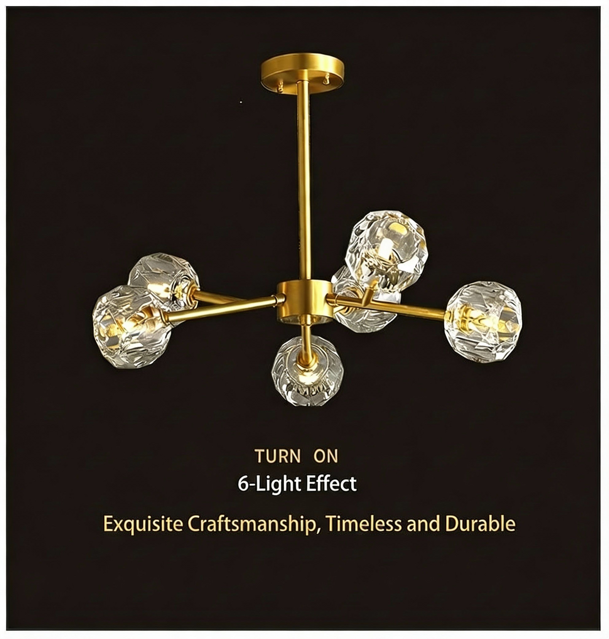 Chandelier Gold
