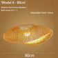 Bamboo Art Chandelier Zen, Creative Japanese Lampshade