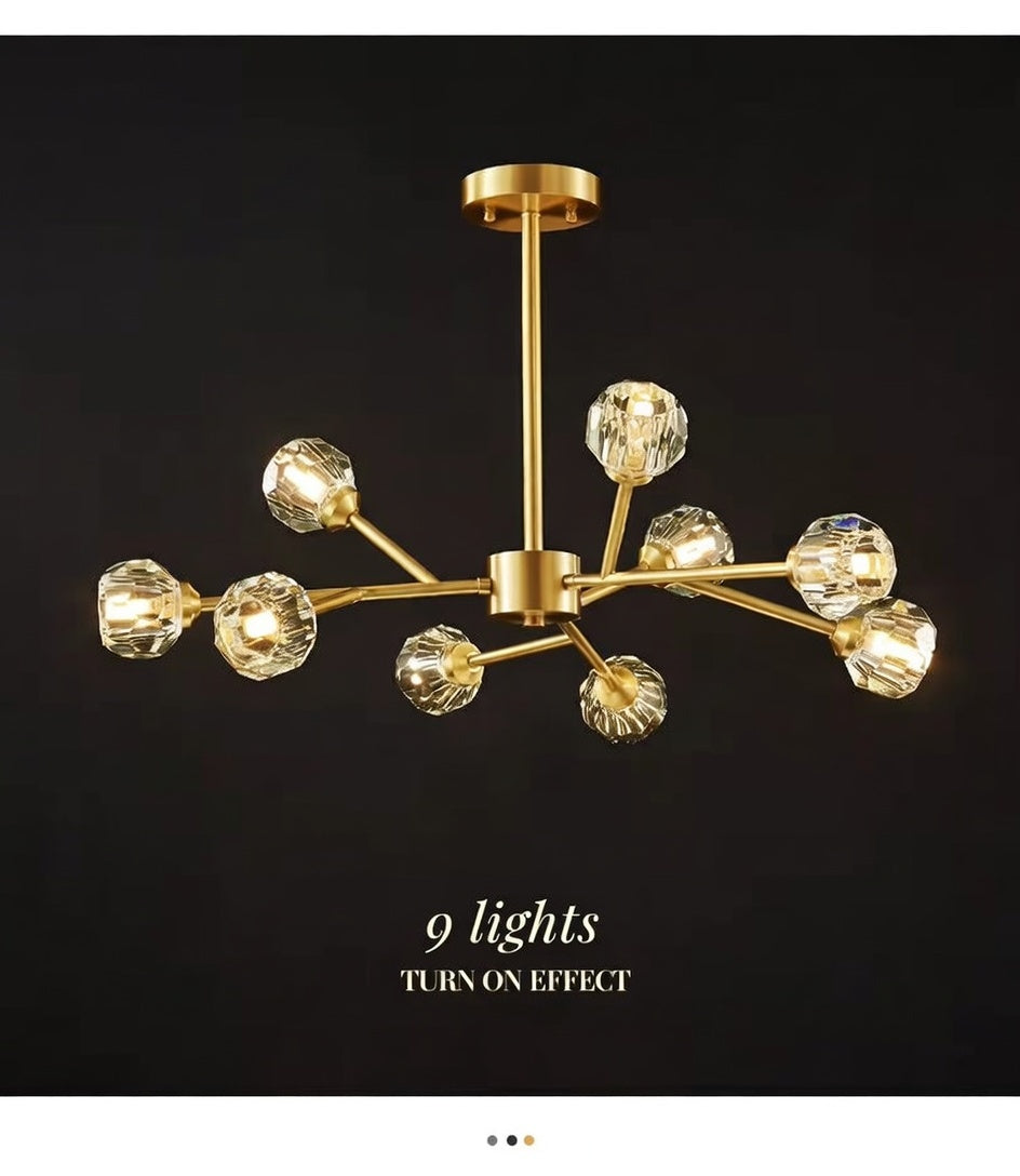 Chandelier Gold