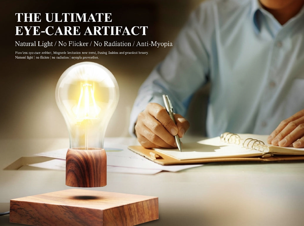 Levitating bulb - Magnetic LED light