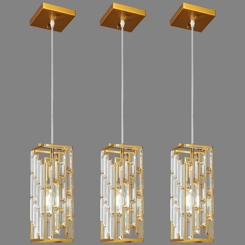 Modern black pendant light