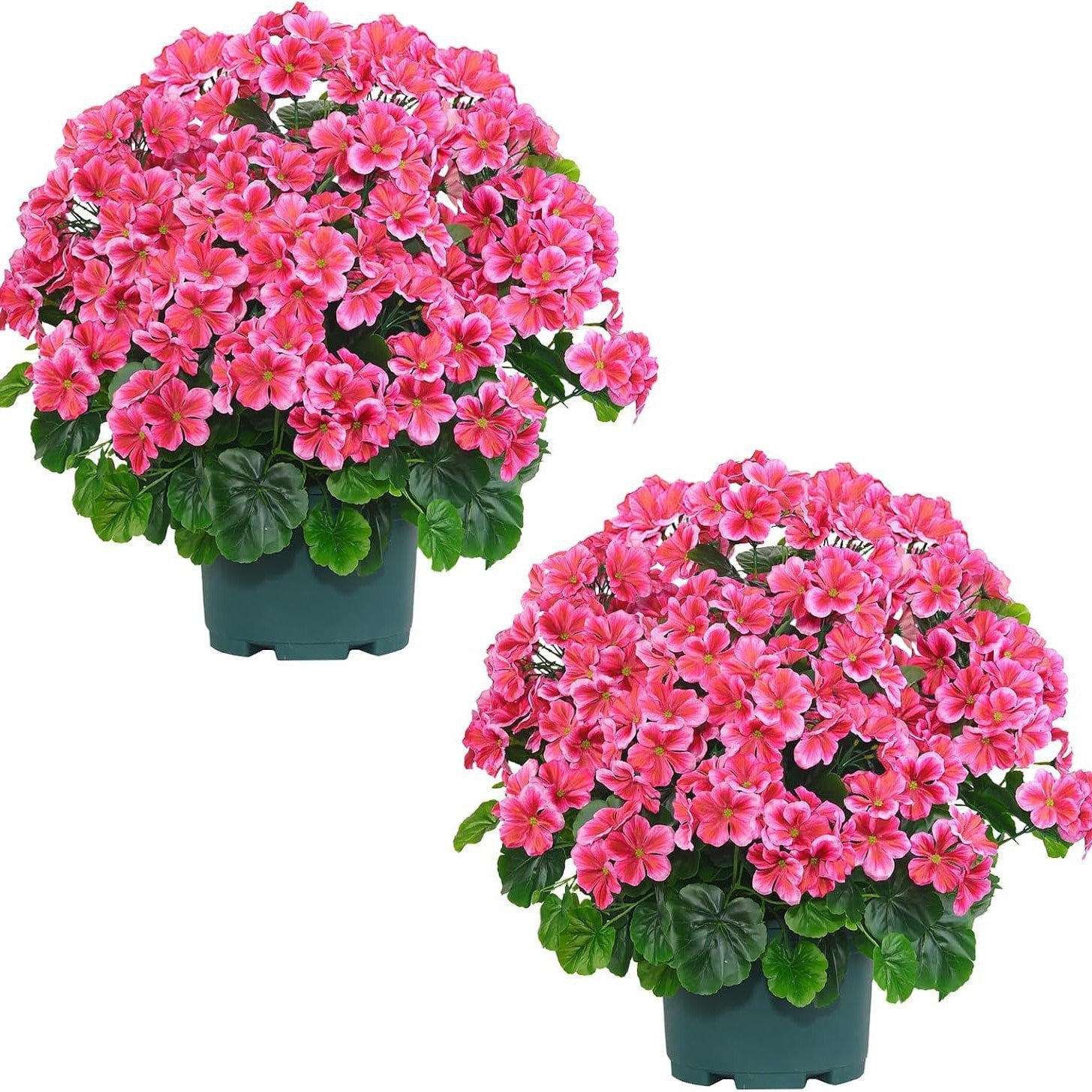 Artificial Geranium Bush