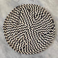 Natural jute cotton thread placemat handmade woven