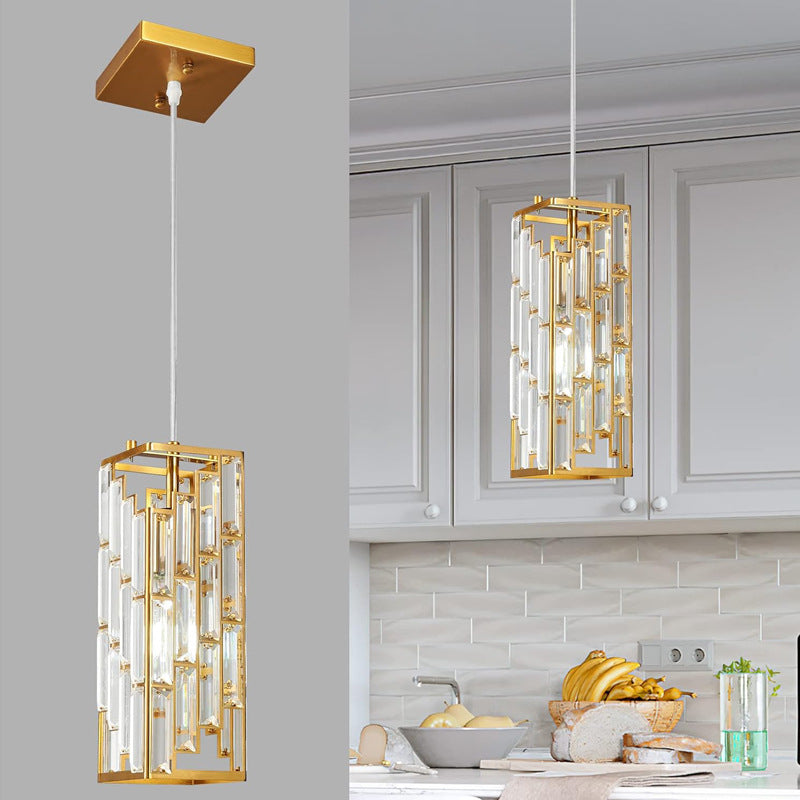 Modern black pendant light