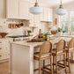 Vintage Style Milk Glass Pendant Light Fixture