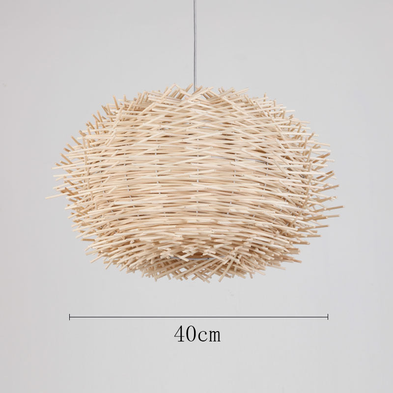 Bamboo Art Chandelier Zen, Creative Japanese Lampshade