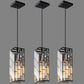 Modern black pendant light