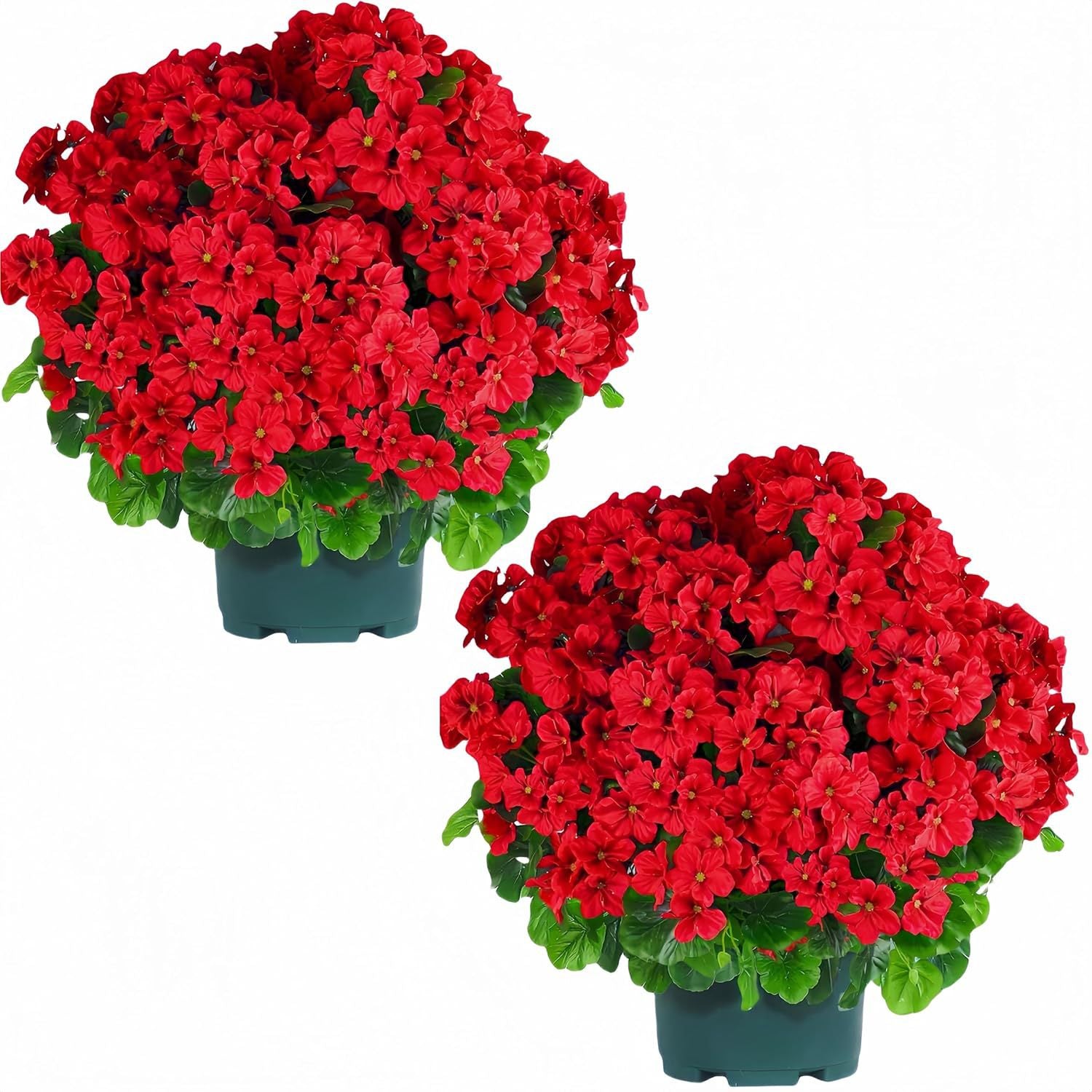 Artificial Geranium Bush
