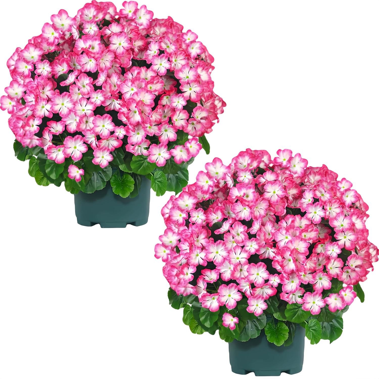 Artificial Geranium Bush