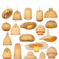 Bamboo Art Chandelier Zen, Creative Japanese Lampshade