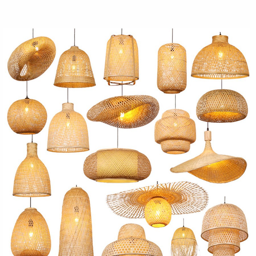 Bamboo Art Chandelier Zen, Creative Japanese Lampshade