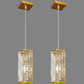 Modern black pendant light