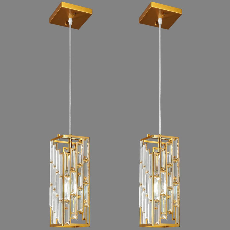 Modern black pendant light