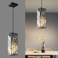 Modern black pendant light