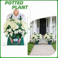 Artificial hydrangea plant