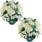 Artificial hydrangea plant