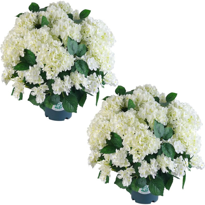 Artificial hydrangea plant
