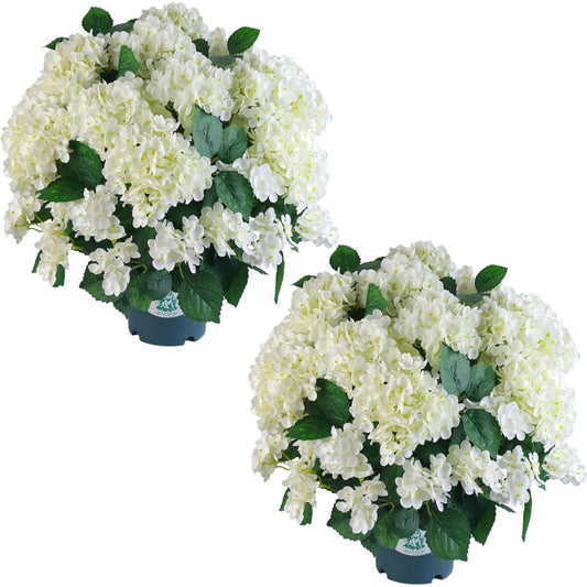 Artificial hydrangea plant
