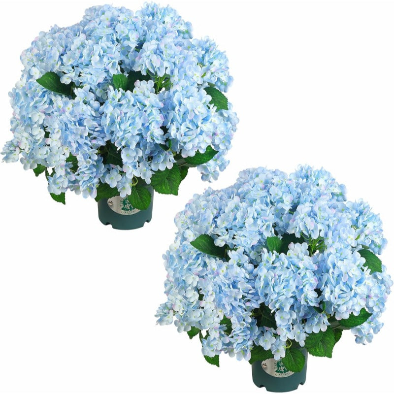 Artificial hydrangea plant