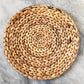 Natural jute cotton thread placemat handmade woven