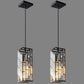 Modern black pendant light