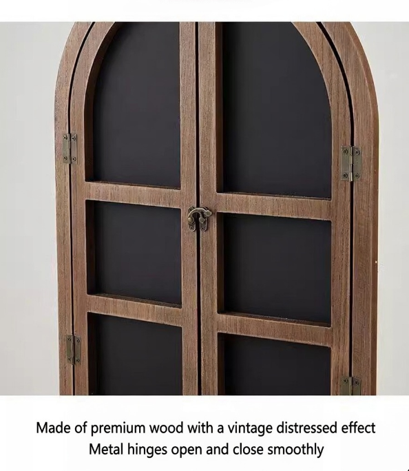 American Country Retro Old Fake Window Blackboard