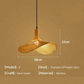 Bamboo Art Chandelier Zen, Creative Japanese Lampshade