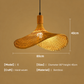 Bamboo Art Chandelier Zen, Creative Japanese Lampshade