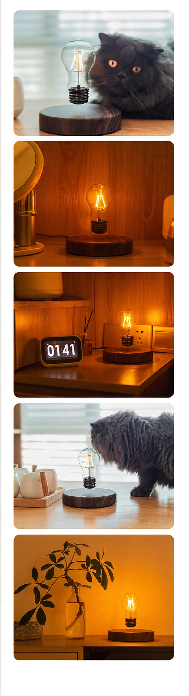 Magnetic Levitation Light Bulb