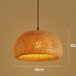 Bamboo Art Chandelier Zen, Creative Japanese Lampshade